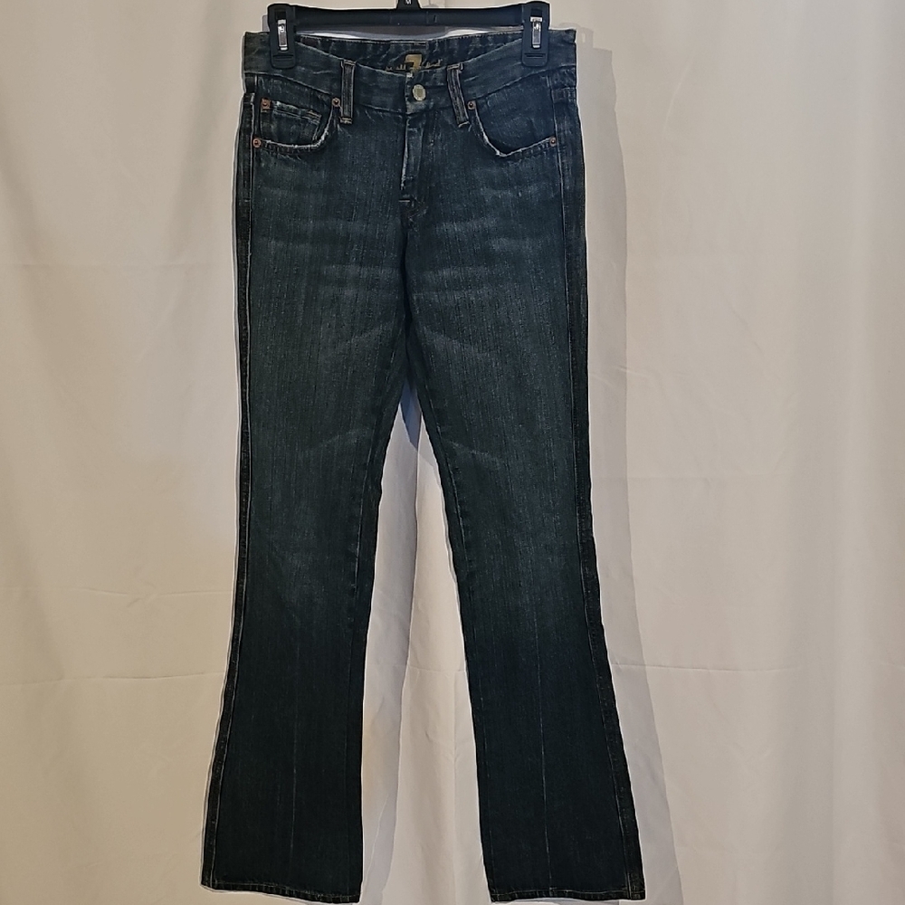 Boot Cut Jeans with Durable Denim